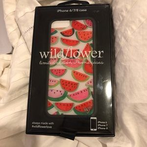 Watermelon wildflower case